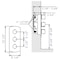 Alfi Brand Brushed Nickel Rnd 2 Way Thermostatic Shower Mixer AB3901-BN - alternate 3